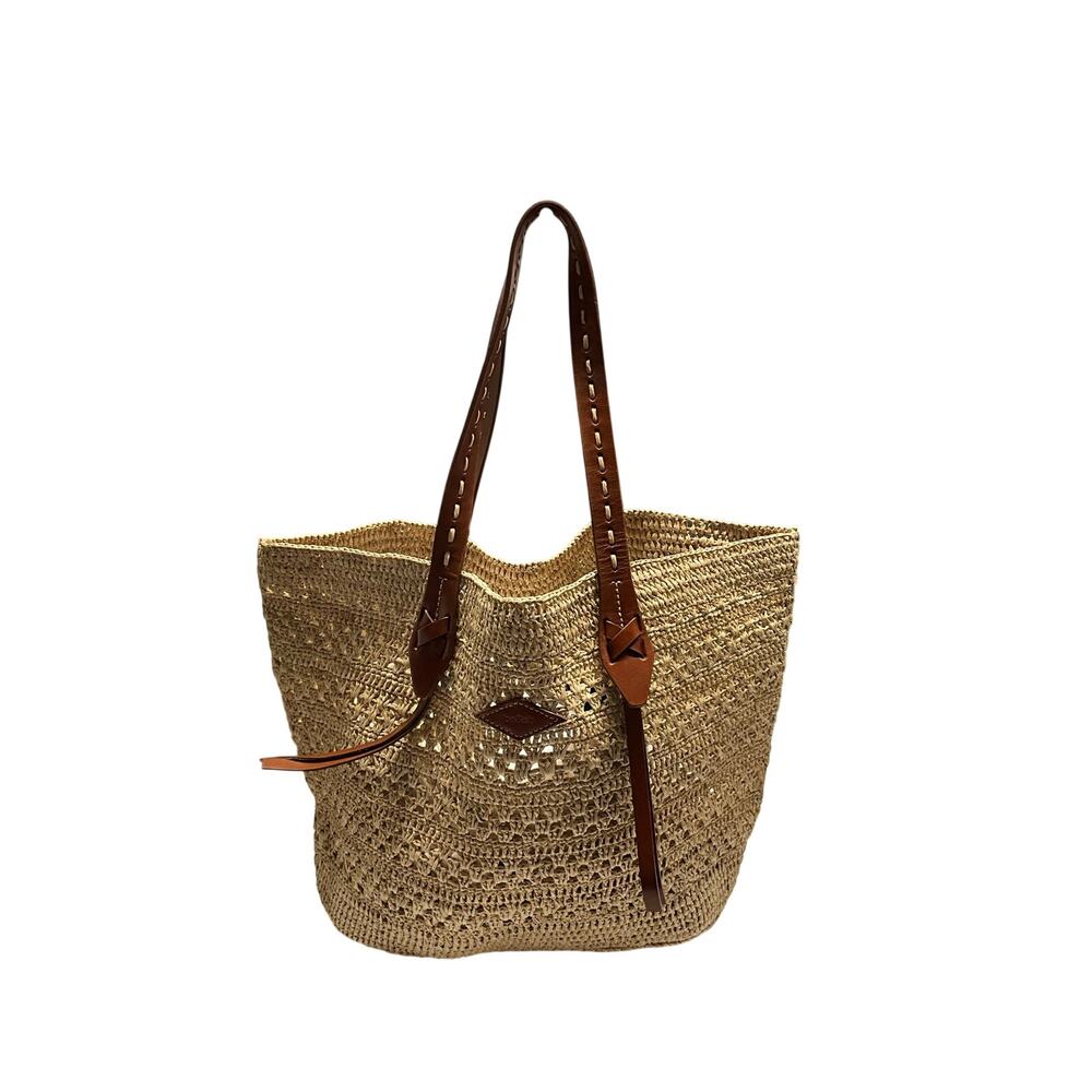 Ba&sh Raffia shopper Panier - Picture 3 of 9